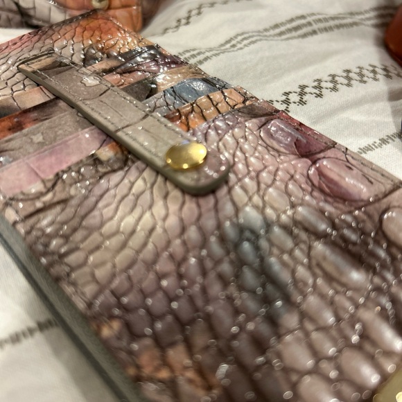 Brahmin Croc-Embossed Wallet - Picture 3 of 3